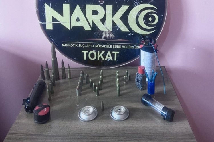 Tokat'ta evinde EYP ele ge&ccedil;irildi, tutuklandı