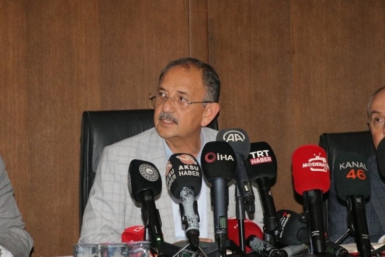 Bakan &Ouml;zhaseki Kahramanmaraş'ta konuştu