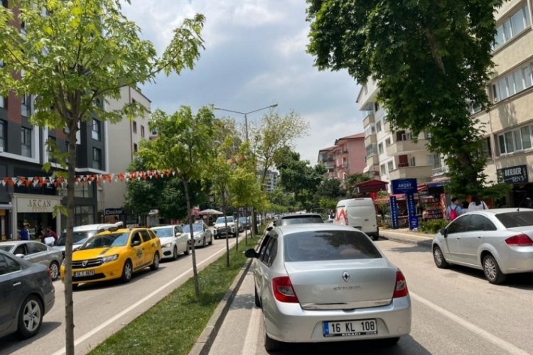 Bursa'da sınav bitti trafik &ccedil;ilesi başladı