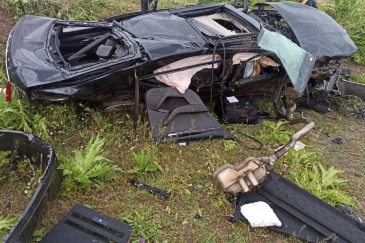 Eskişehir'de otomobil takla attı: 1 &ouml;l&uuml;