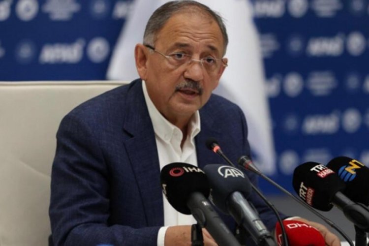 Bakan &Ouml;zhaseki'den afet konutlarıyla ilgili a&ccedil;ıklama