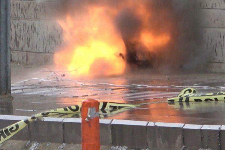Kırıkkale'de 'bomba' paniği: Ş&uuml;pheli &ccedil;anta f&uuml;nye ile patlatıldı