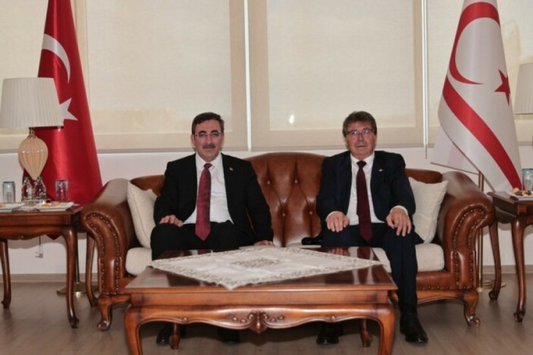 Cumhurbaşkanı Yardımcısı Yılmaz KKTC'de &ouml;nemli mesajlar verdi