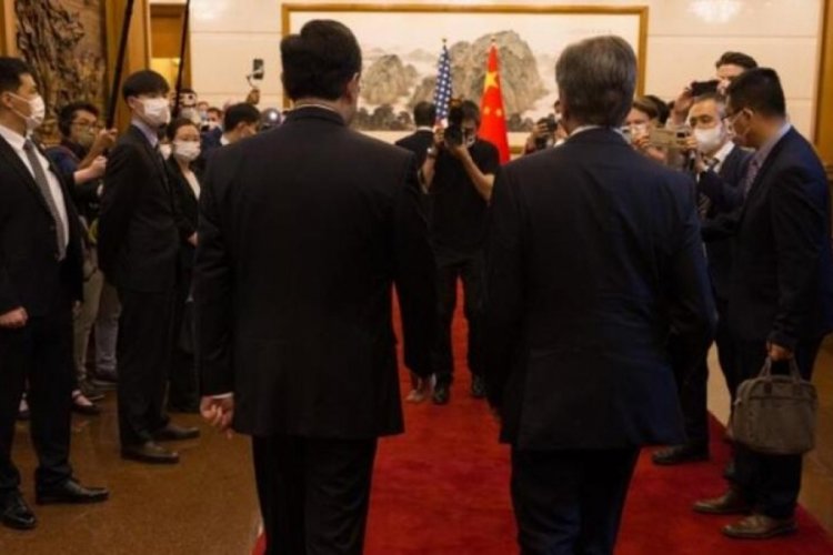 Pekin'de kritik zirve! ABD'den a&ccedil;ıklama geldi
