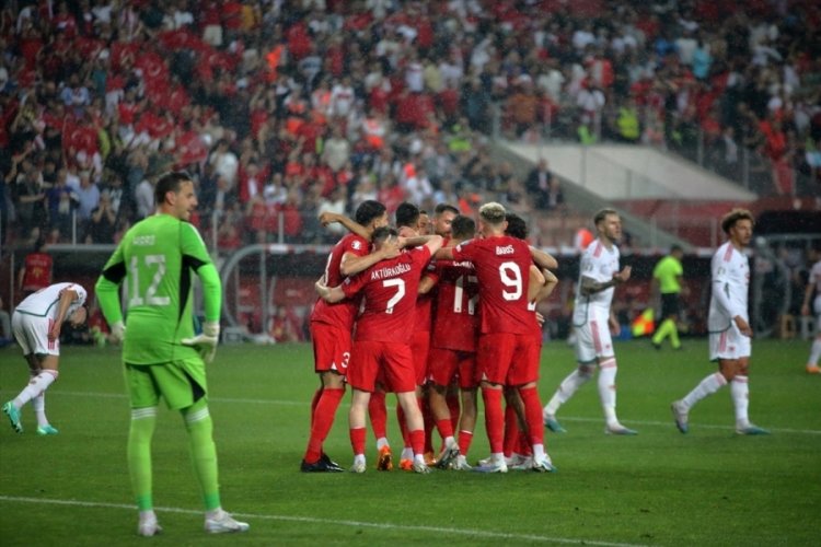 A Milli Futbol Takımı Galler'i mağlup etti