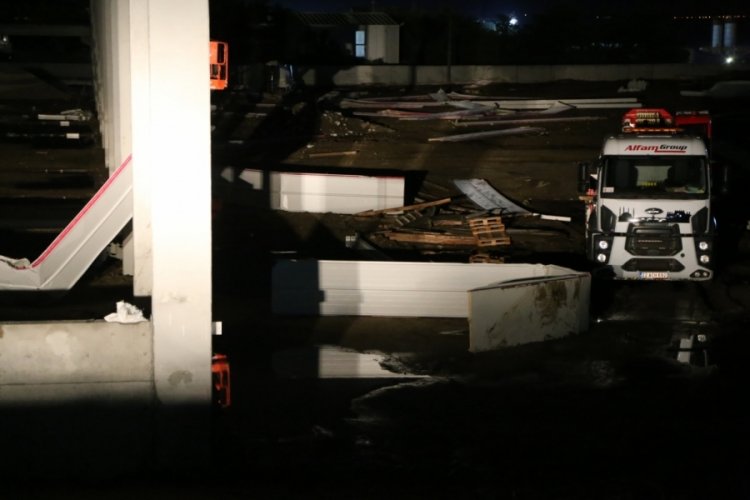 Edirne'de fırtına 3 iş&ccedil;iyi hastanelik etti