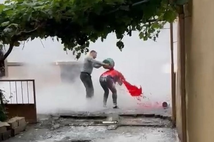 Bursa'da damat geleneksel adetlerle neye uğradığını şaşırdı