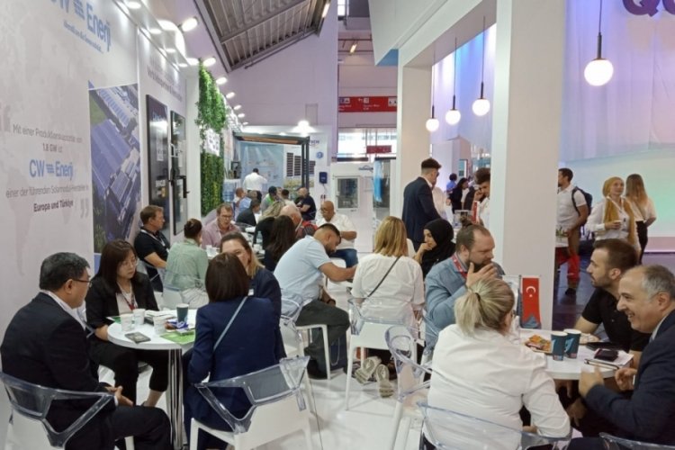 CW Enerji'ye Intersolar Europe Fuarı'nda yoğun ilgi