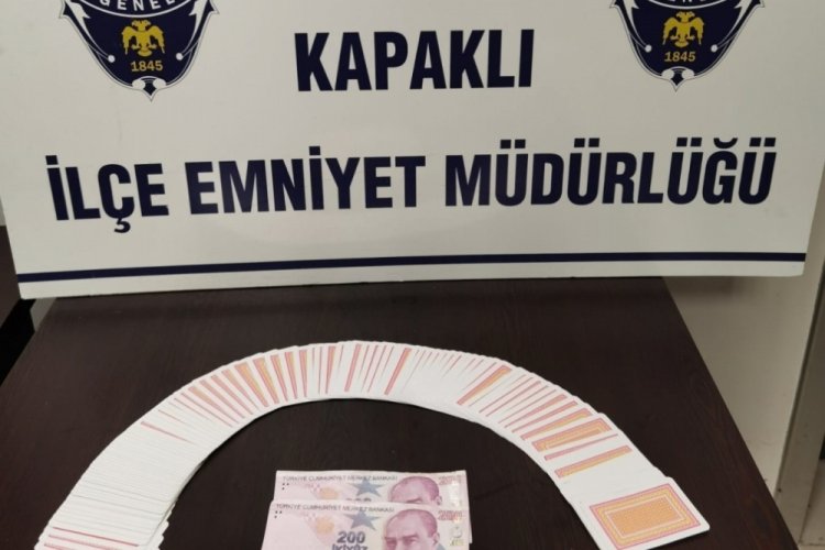 Kumar oynayan 5 kişiye 16 bin 220 lira ceza yazıldı