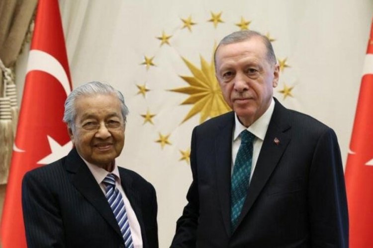 Erdoğan, Malezya eski Başbakanı Muhammed'i ağırladı