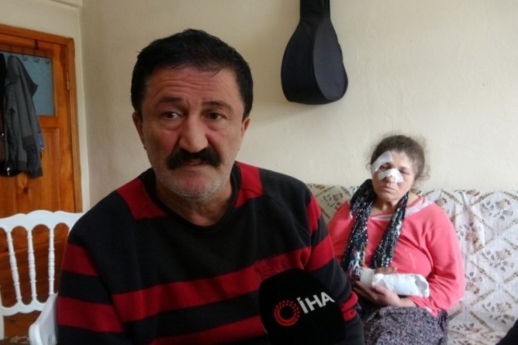 Bolu'da eşinin ağabeyi ve yeğeni tarafından balta ve yumrukla saldırıya uğradı!