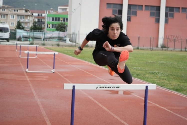 Gemlik Belediyesporlu Beyzanur'un hedefi Avrupa ve olimpiyatlar 