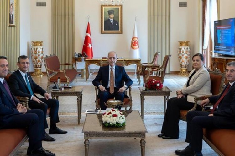 Numan Kurtulmuş, CHP heyetini ağırladı