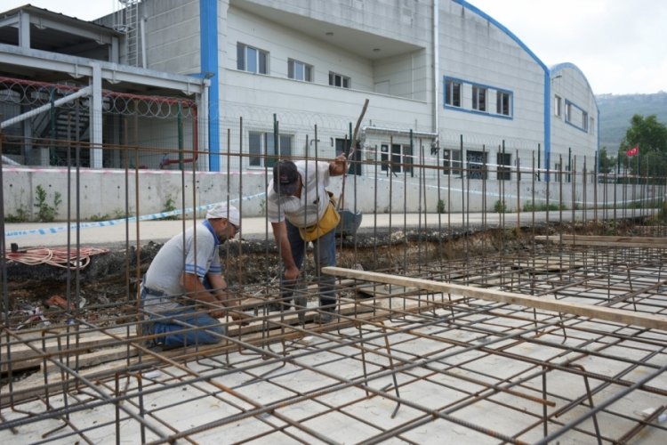 Bursa'da Gemlik'e kent bostanı yapıldı