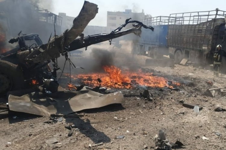 Rejim, Halep kırsalını bombaladı: 3 &ouml;l&uuml;, 7 yaralı