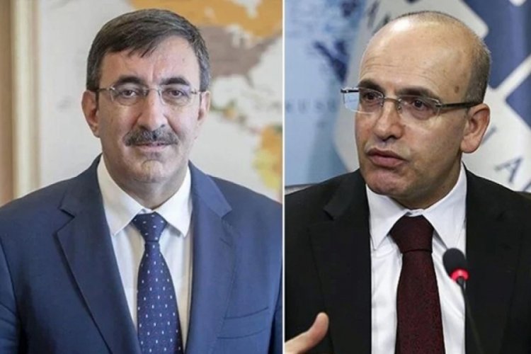 Cumhurbaşkanı Yardımcısı Yılmaz ile Hazine ve Maliye Bakanı Şimşek BAE'ye gitti