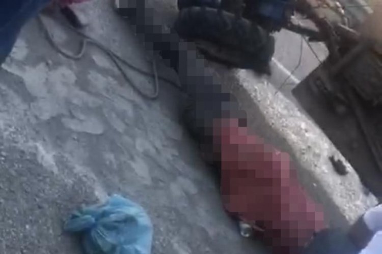 Siirt'te tarım aracı devrildi