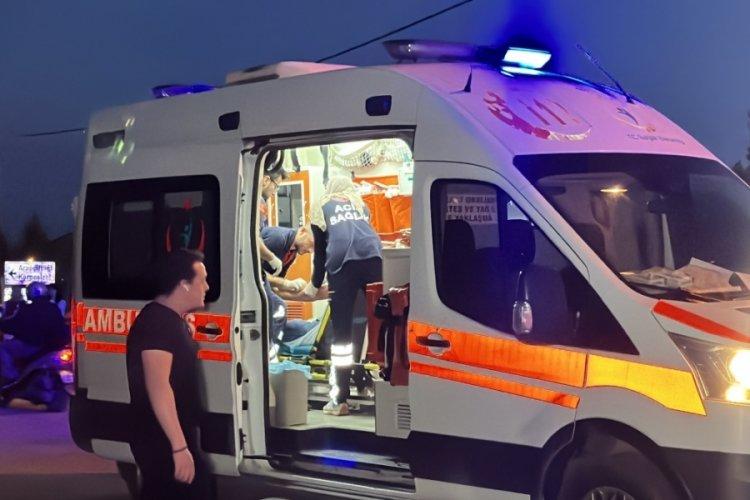 D&uuml;zce'de motosiklet kanala u&ccedil;tu