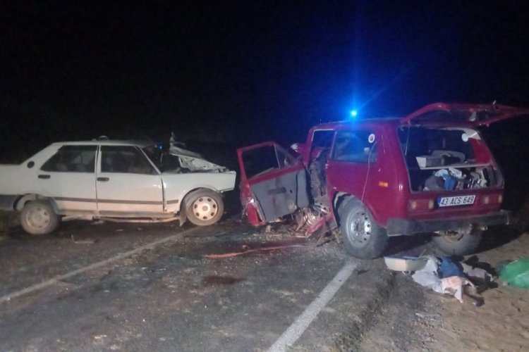 Kırklareli'nde feci kaza : 2 &ouml;l&uuml;