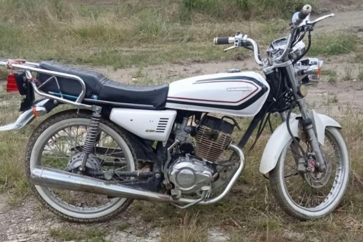 Motosiklet hırsızı su&ccedil;&uuml;st&uuml; yakalandı
