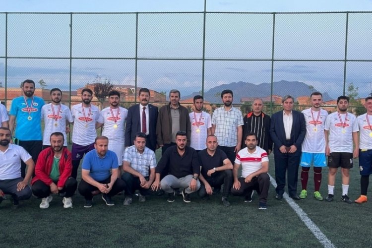 1. Futbol Dostluk Turnuvası sona erdi
