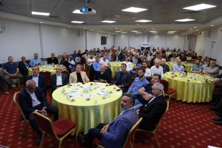 M&Uuml;SİAD Bursa &uuml;yeleri KOSGEB destekleri hakkında bilgilendirildi