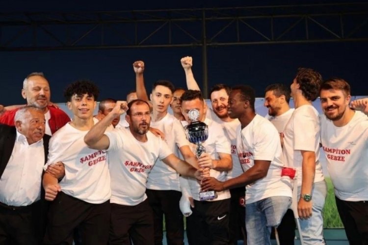 Gebze Belediyesi Ampute Futbol Takımı S&uuml;per Lig'e y&uuml;kseldi