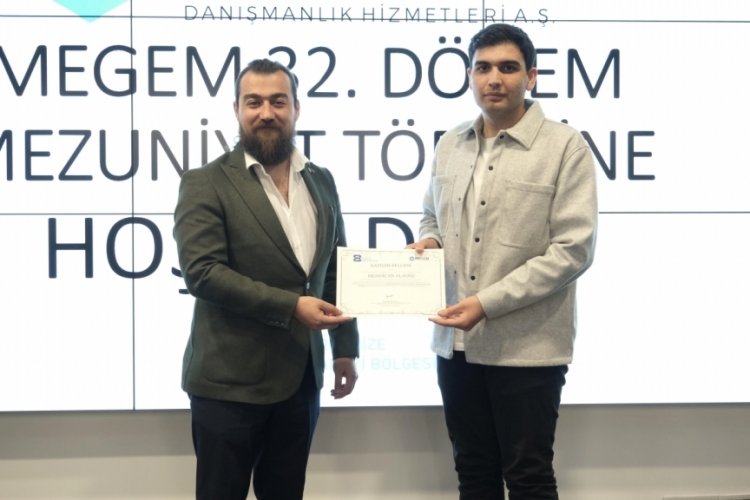 MEGEM 32'nci d&ouml;nem mezunlarını verdi