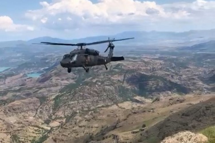 Y&uuml;ksekten d&uuml;şt&uuml; askeri helikopterle hastaneye kaldırıldı