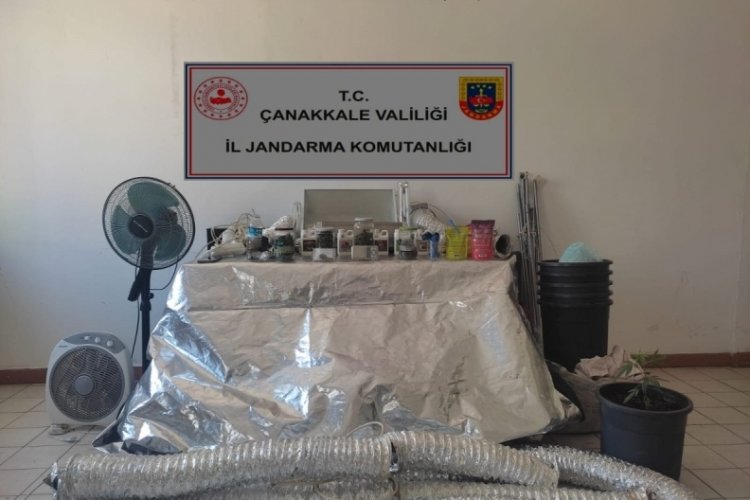 &Ccedil;anakkale'de uyuşturucu operasyonu