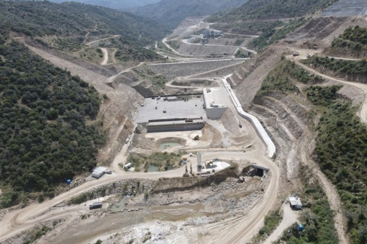 Sarı&ccedil;ay Barajı y&uuml;kseliyor