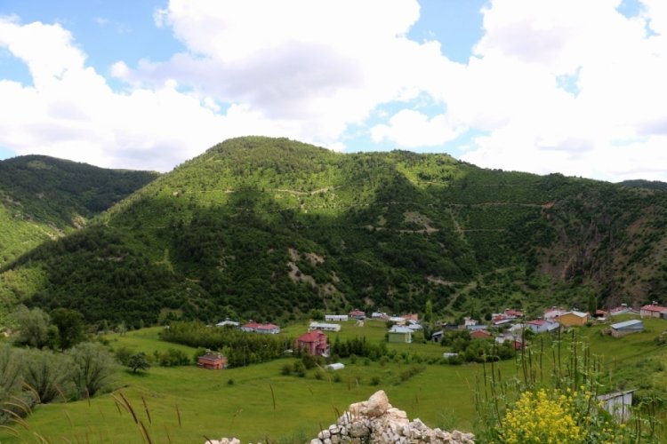 Bozkır olarak bilinen Sivas'ta Karadeniz'i andıran g&ouml;r&uuml;nt&uuml;ler mest ediyor