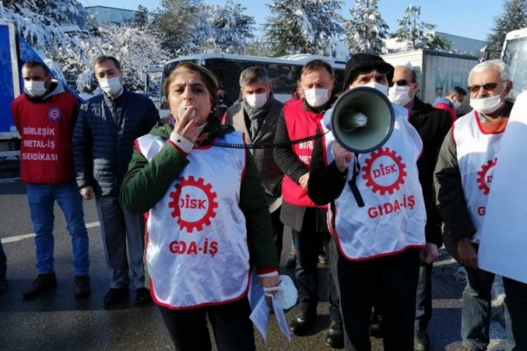 Gıda-İş'ten a&ccedil;lık dayatmasına karşı m&uuml;cadele &ccedil;ağrısı