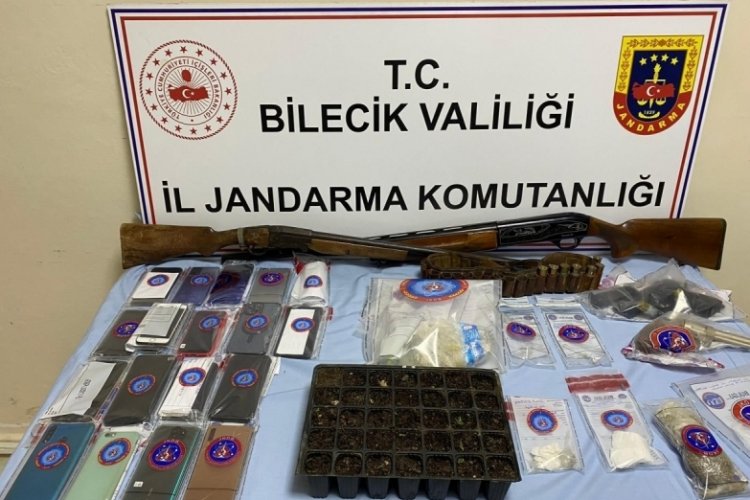 111 personelin katılımıyla 21 noktaya uyuşturucu operasyonu