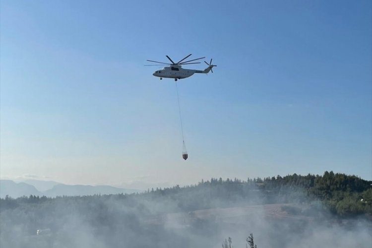 Adana'da orman yangını