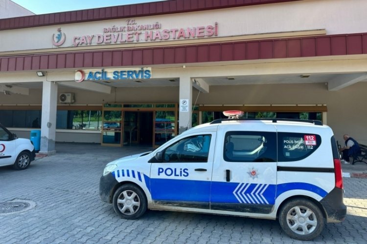 Afyonkarahisar'da inşaatın birinci katından d&uuml;şt&uuml;!