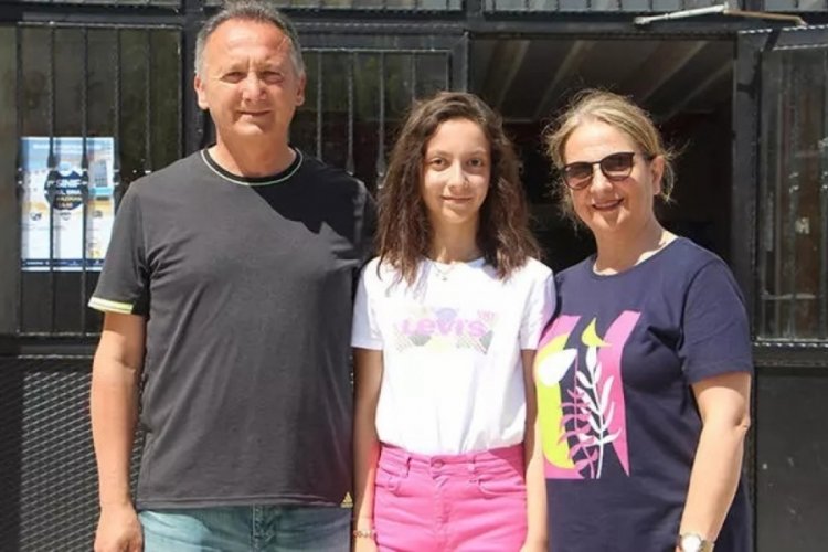 LGS'den tam puan alan Nilsu hedefini açıkladı 