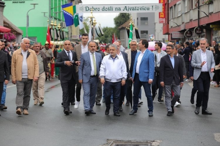 Bosna Hersek'teki Ayvaz Dede Şenlikleri'nde yer alacak atlılar ge&ccedil;it t&ouml;renine katıldı