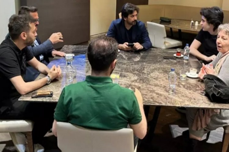 Bakan Yardımcısı Batuhan Mumcu, &Ouml;zkan Uğur'u ziyaret etti