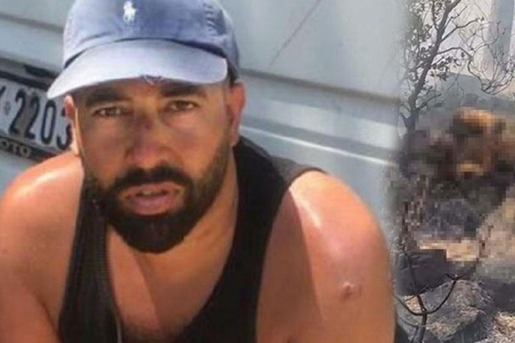 Marmaris'te yanan ormandaki cesedin kimliği belli oldu!