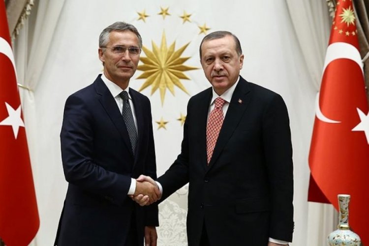 Erdoğan, NATO Genel Sekreteri Stoltenberg ile g&ouml;r&uuml;şt&uuml;