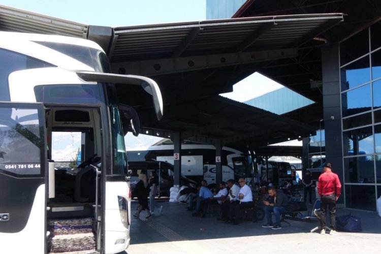 Kahramanmaraş otogarında bayram yoğunluğu yaşanıyor
