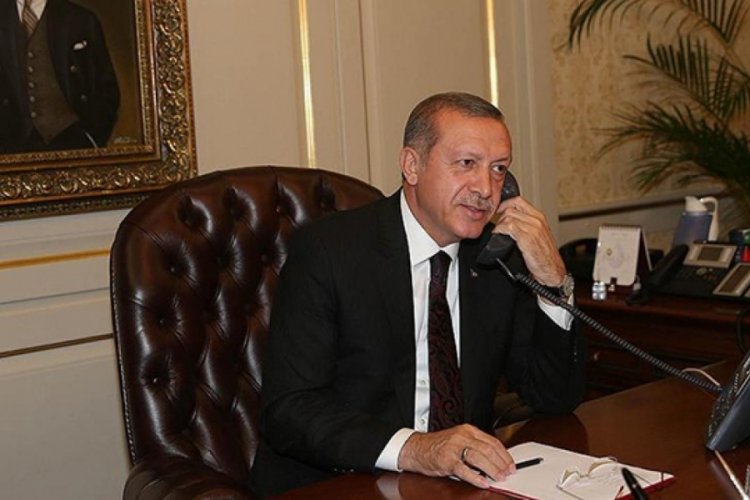Erdoğan, Umman Sultanı Heysem bin Tarık ile g&ouml;r&uuml;şt&uuml;