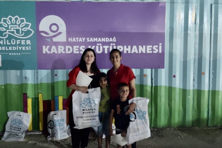 Hatay'daki Nil&uuml;fer Konteyner Kent ilk mezunlarını verdi