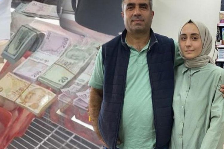 Erzincan'da markette &ccedil;alışan kasiyer unutulan 2 milyon lirayı sahibine teslim etti