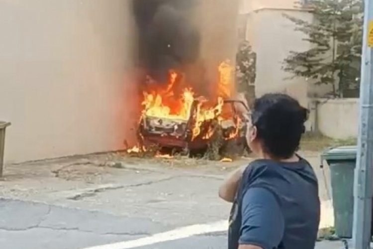 Bursa'da &ccedil;ocukların oyunu yangına neden oldu