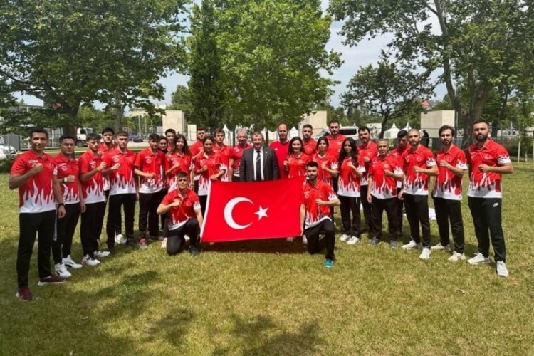 Bursalı Muhammet Deha Kuş&ccedil;u Macaristan'da bronz madalya kazandı