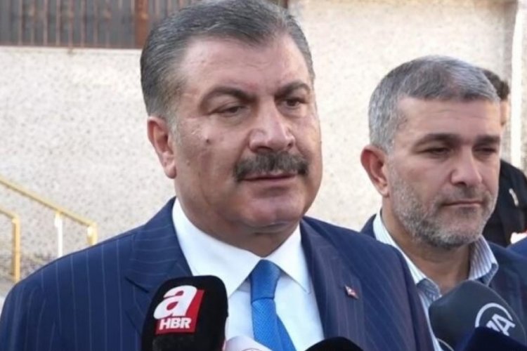 Bakan Koca: Hatay'ın 40 yıllık sağlık sorunu &ccedil;&ouml;z&uuml;lm&uuml;ş olacak