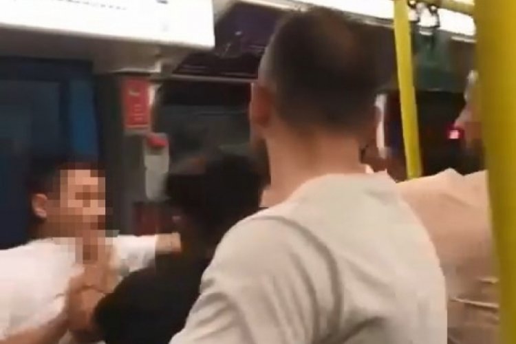 Bursa'da 'Yan baktı' kavgası!