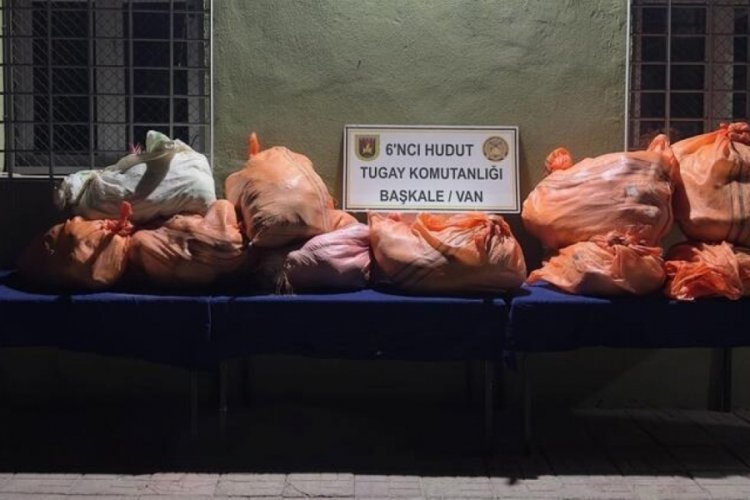 Van sınır hattında 340,5 kilo uyuşturucu ele ge&ccedil;irildi